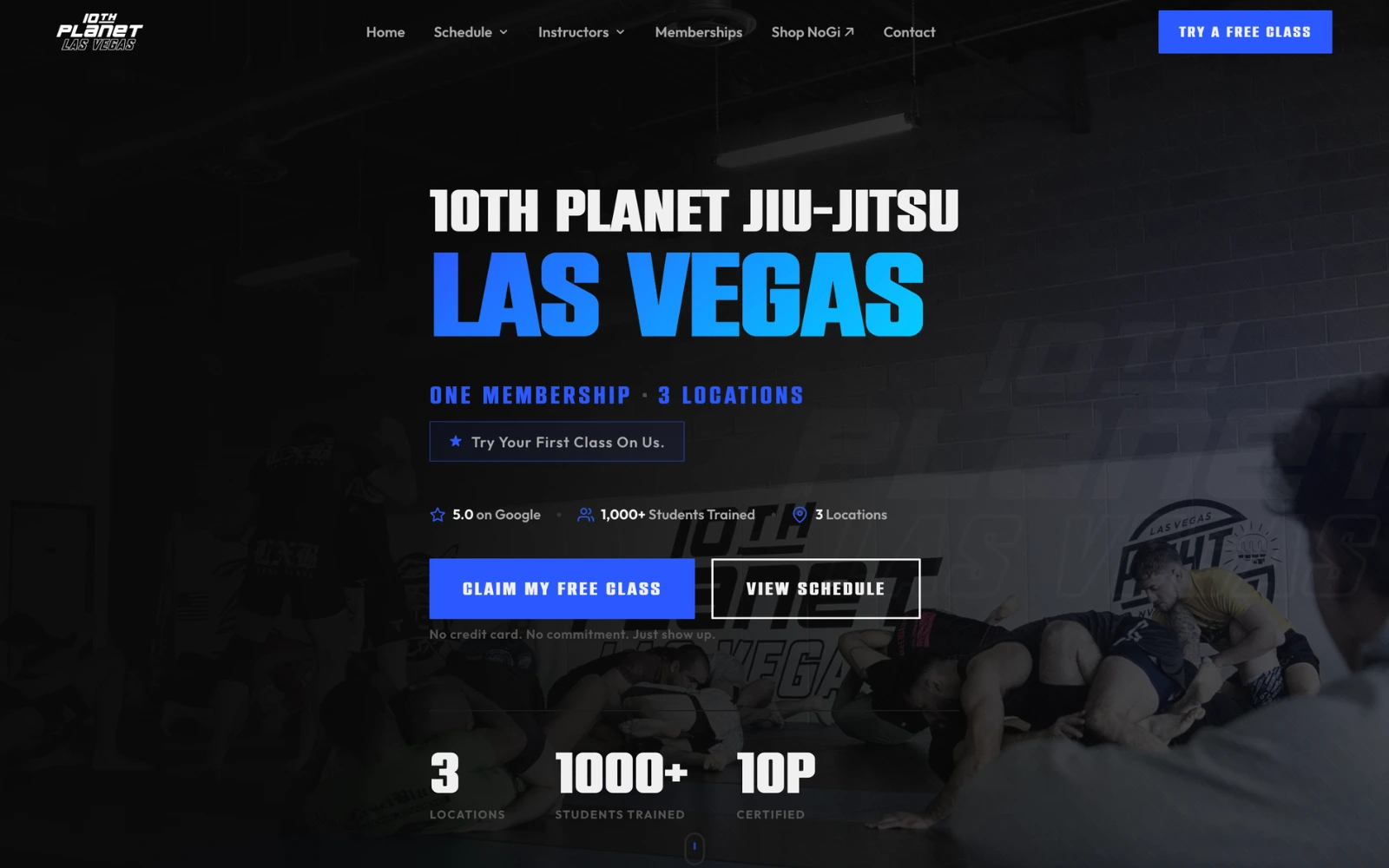 10th Planet Las Vegas — Smart Site after Conversion Bees rebuild